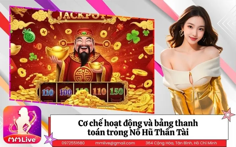 Cơ chế hoạt động và bảng thanh toán trong Nổ Hũ Thần Tài