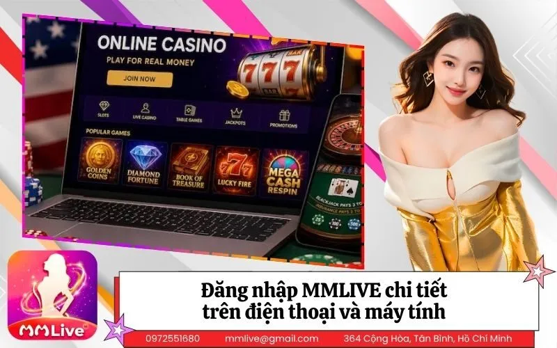 Hướng dẫn các bước đăng nhập MMLIVE chi tiết trên điện thoại và máy tính
