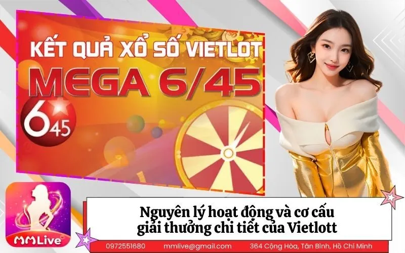 Nguyên lý hoạt động và cơ cấu giải thưởng chi tiết của Vietlott