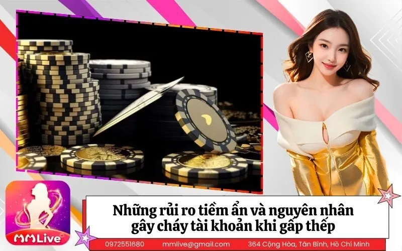 Những rủi ro tiềm ẩn và nguyên nhân gây cháy tài khoản khi gấp thếp