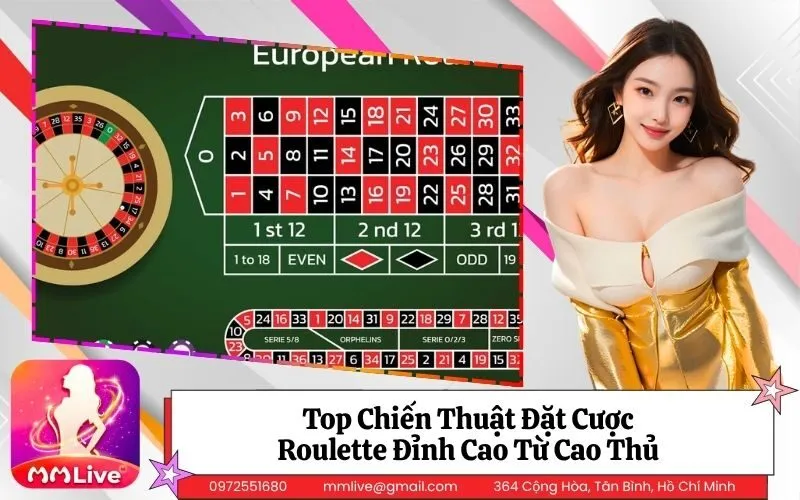 Top Chiến Thuật Đặt Cược Roulette Đỉnh Cao Từ Cao Thủ